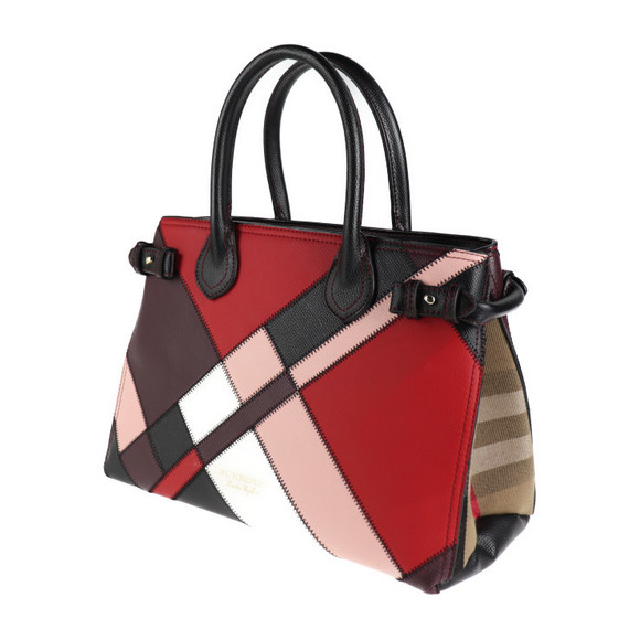 Burberry Multicolor Patchwork Shoulder Bag - Picture 1 of 10
